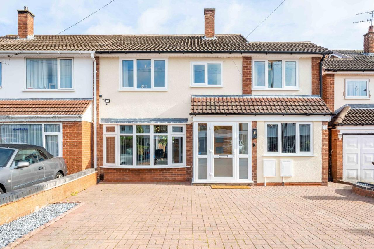 The Oaklands - Luxury Spacious 6-Bed, Near Solihull, Birmingham City, Jlr, Nec, Airport, Resorts World, Hs2 Exteriör bild